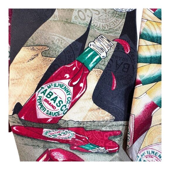 Lot Of 17 Vintage Tabasco Novelty Neckties Rare HTF Collection Peppers Christmas - Picture 9 of 16